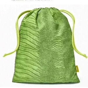 Ipsy - August 2021 - Glam Bag Plus Drawstring Green Beauty Makeup Bag